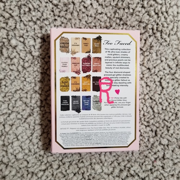 🔥TOO FACED PRETTY RICH DIAMOND LIGHT EYESHADOW 🔥 - Picture 2 of 8